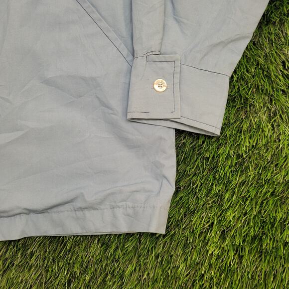 Vintage 90s MOD Jacket XL 23x28 Blue USA - Picture 10 of 13